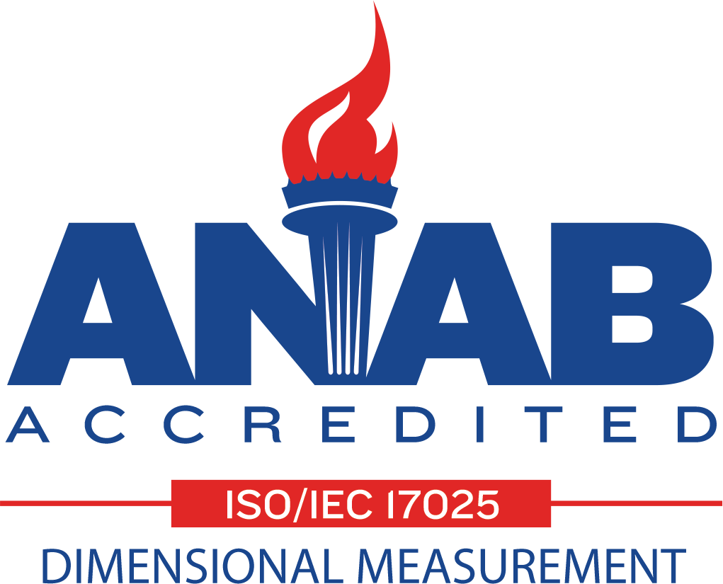 ANAB Accredited Dimensional Measurement